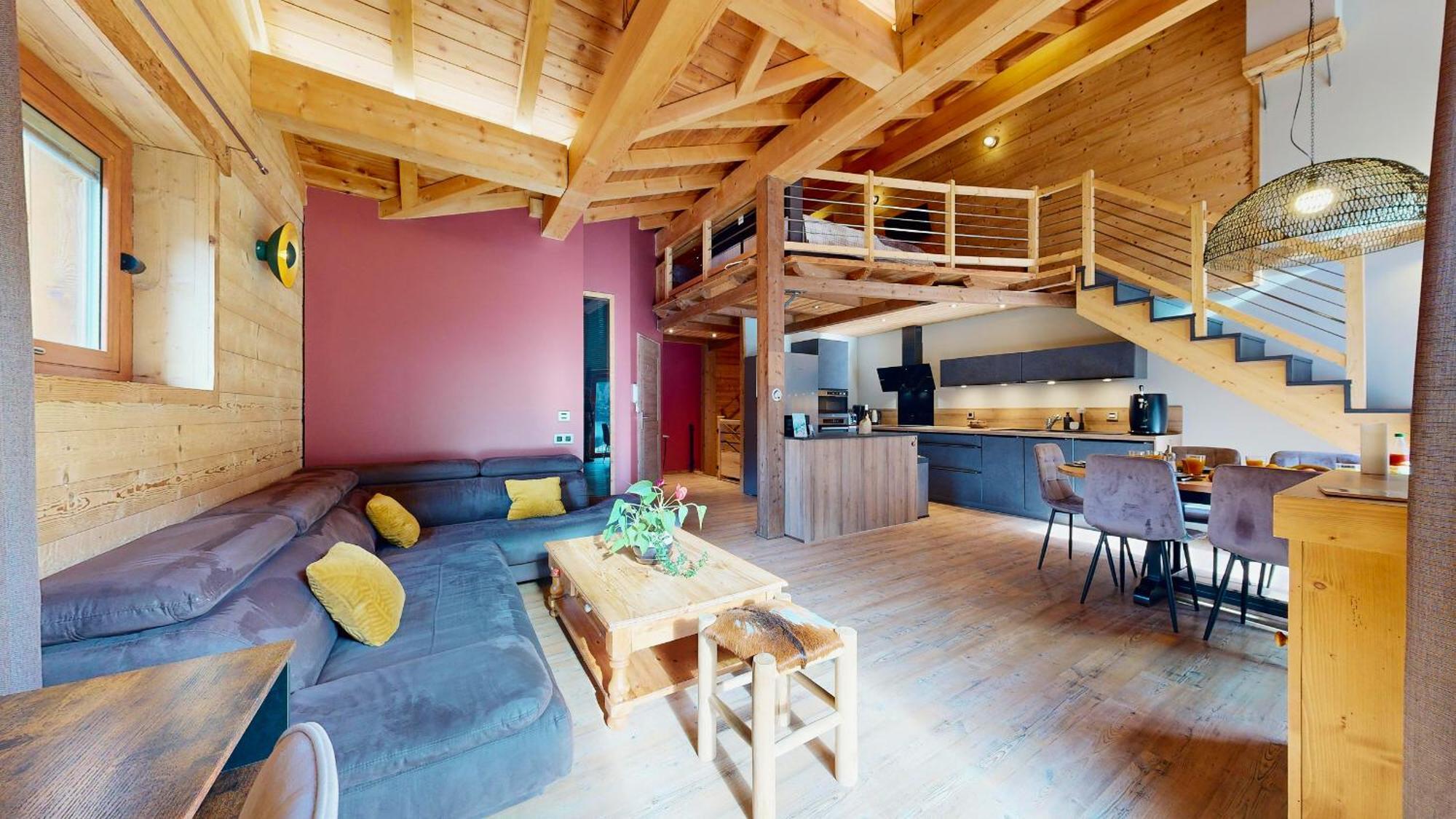 Chalet Grand Croix - Haut Standing - 8, 10 Pers Lanslebourg-Mont-Cenis Exteriör bild